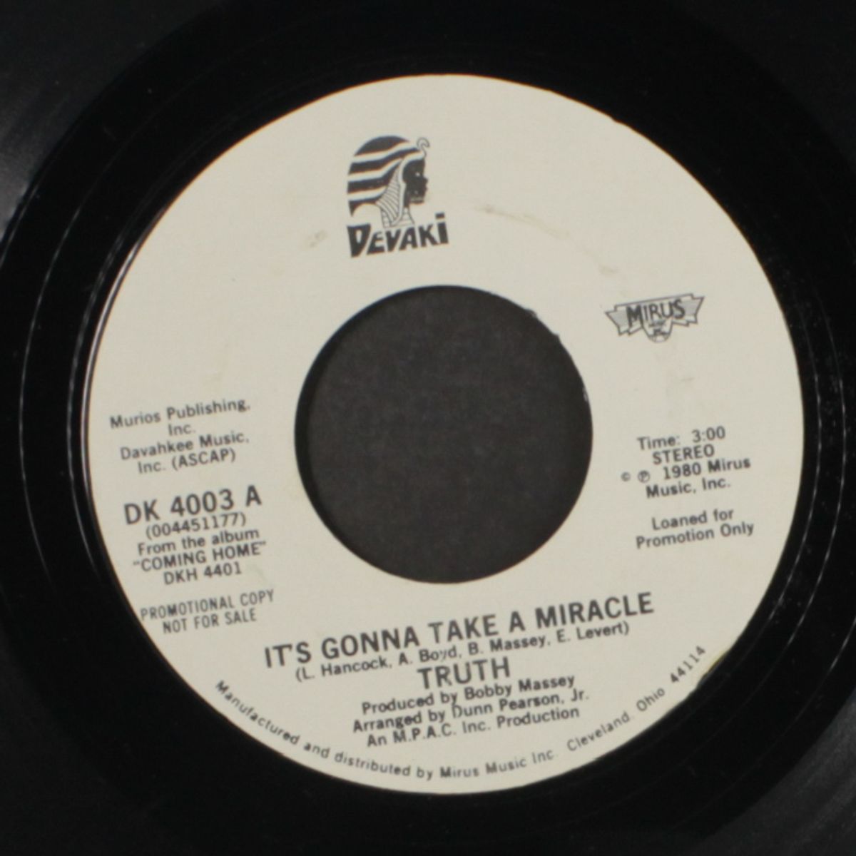 it's gonna take a miracle / same by TRUTH