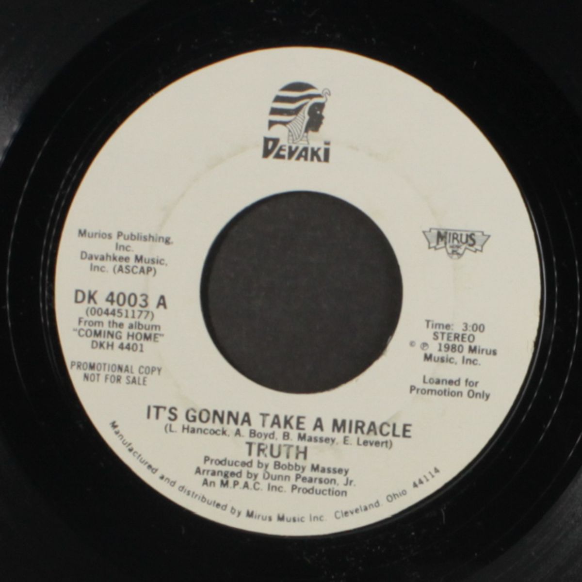 it's gonna take a miracle / same by TRUTH