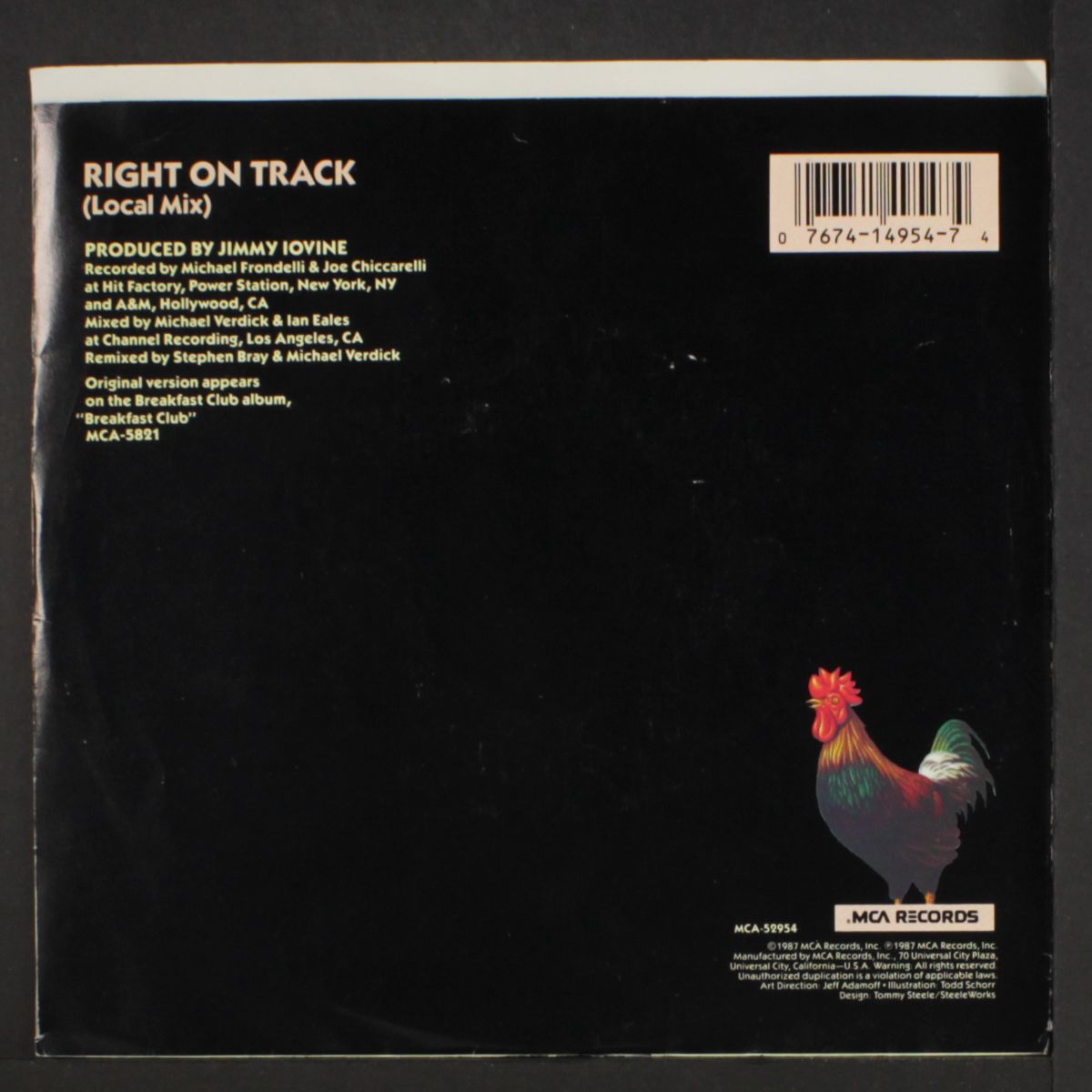 right on track / short by BREAKFAST CLUB