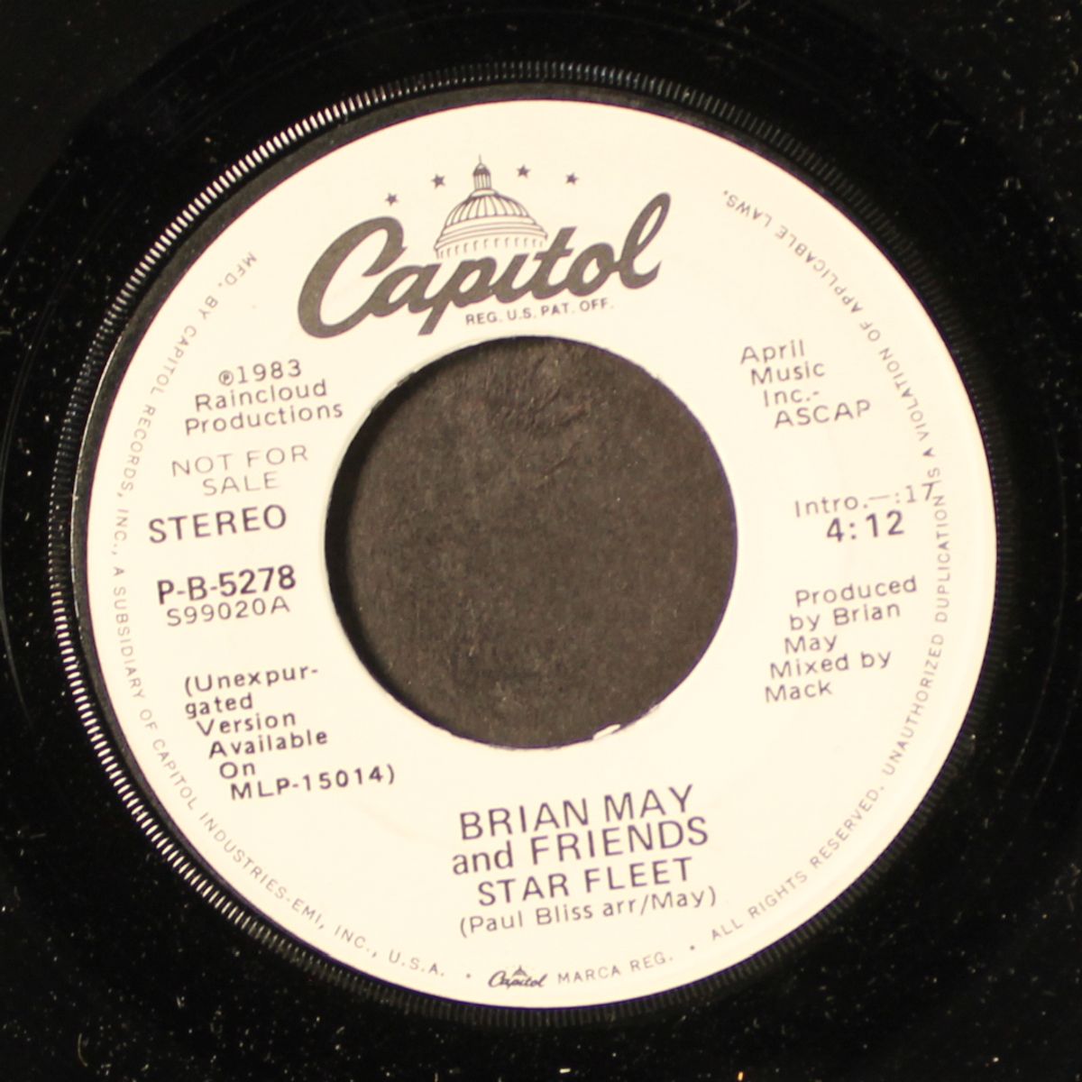 star fleet / same by BRIAN MAY & FRIENDS