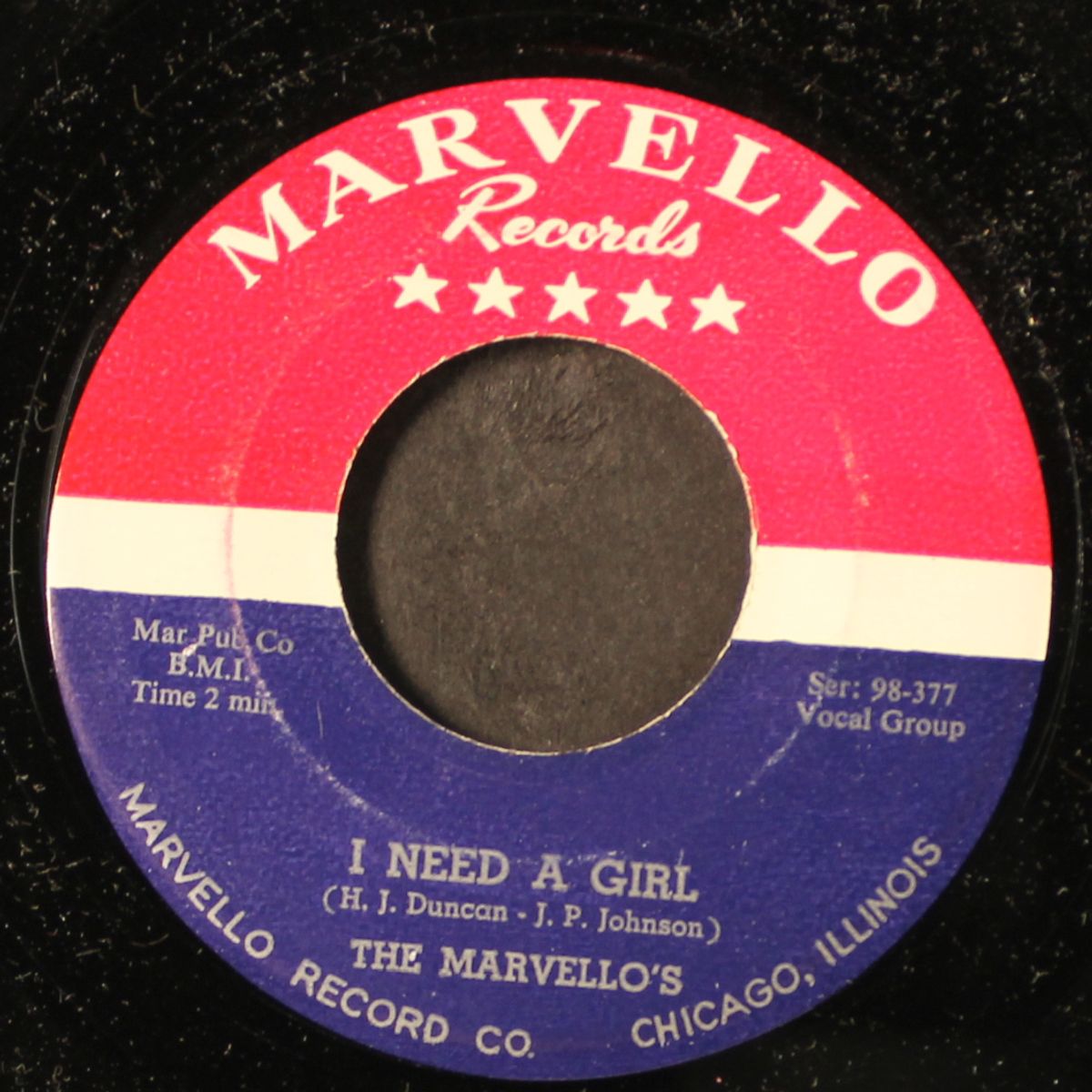 i need a girl / cloud nine by MARVELLOS / DOTTY TILLMANN