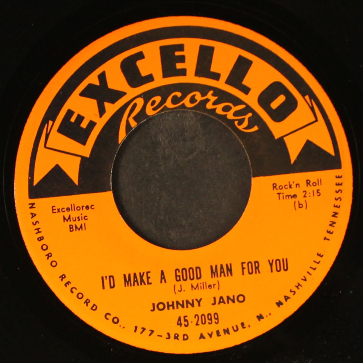 havin' a whole lot of fun / i'd make a good man for you by JOHNNY JANO