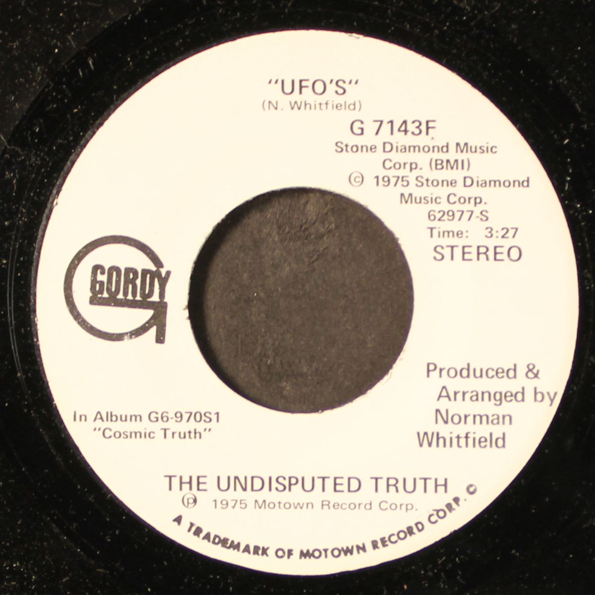 ufo's / mono by UNDISPUTED TRUTH