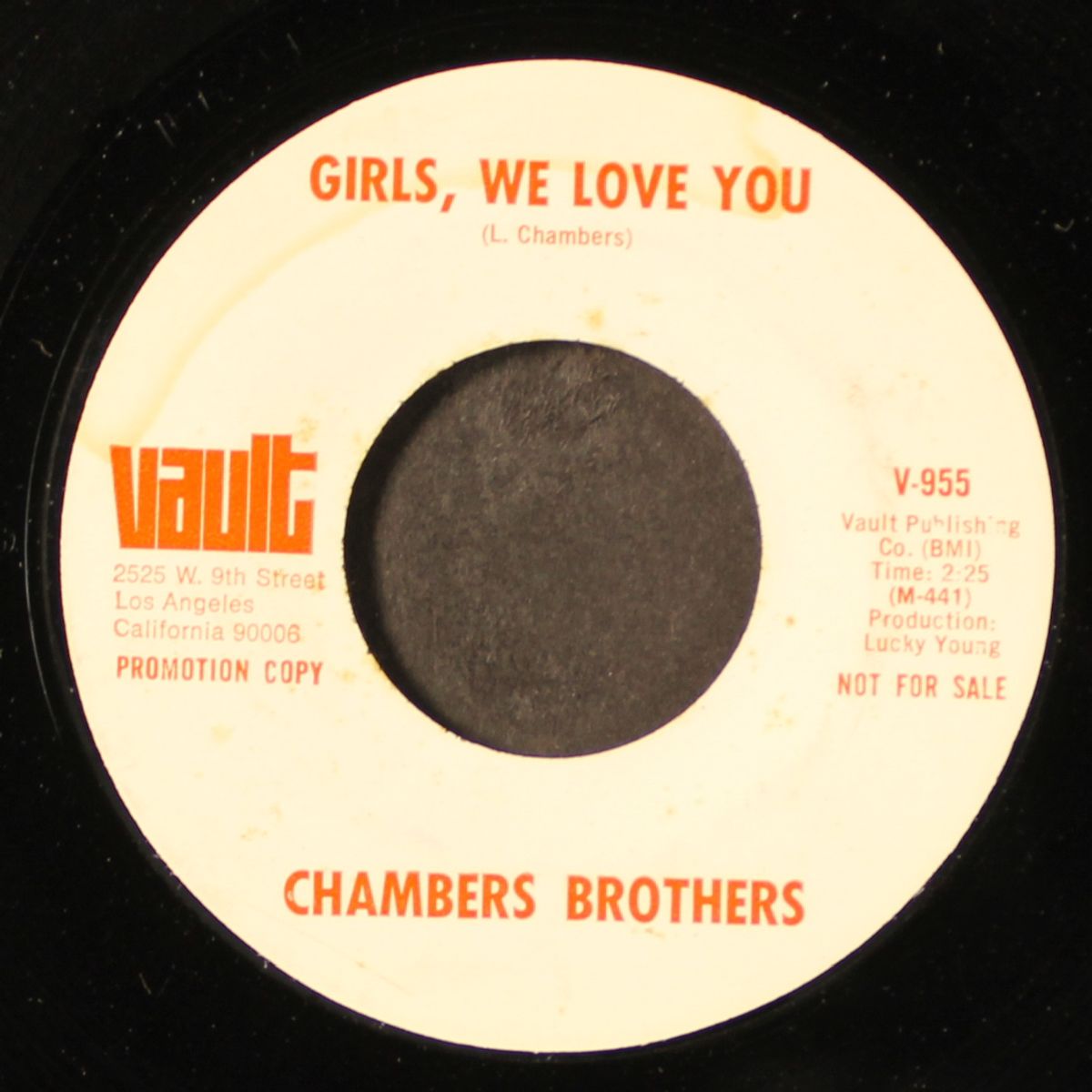 girls, we love you / just a closer walk with thee by CHAMBERS BROTHERS