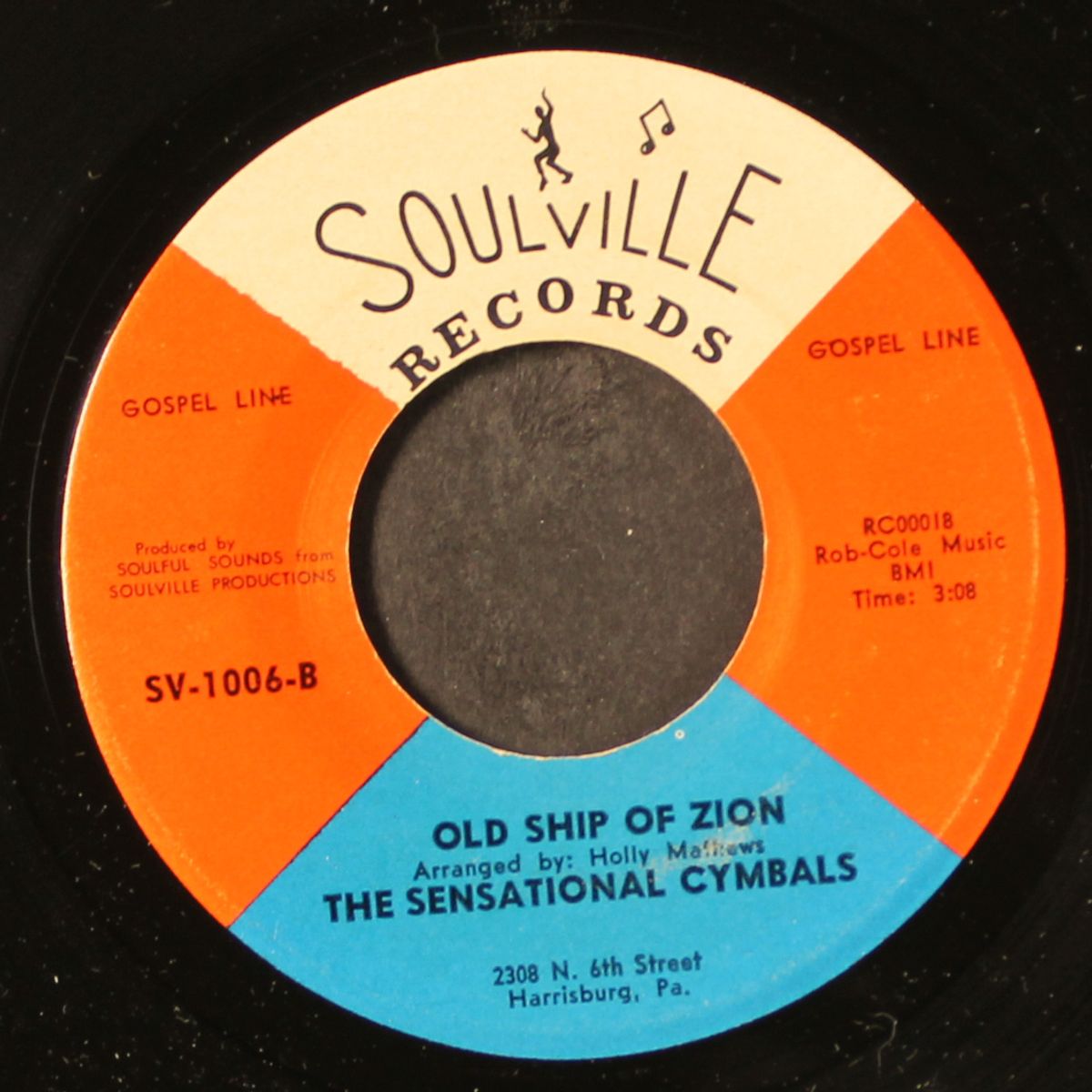 you're gonna need somebody on your side / old ship of zion by SENSATIONAL CYMBALS