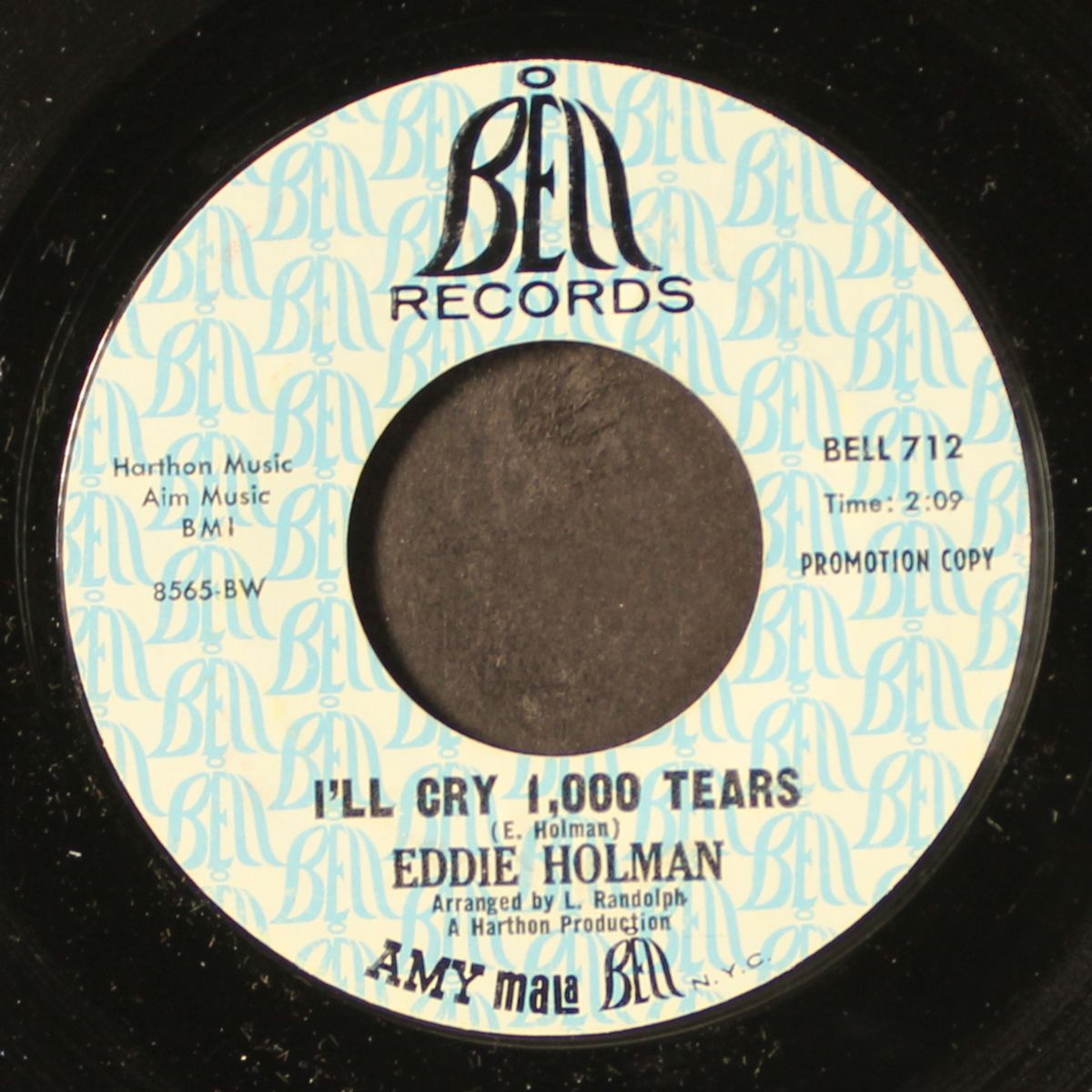 i'm not gonna give up / i'll cry 1000 tears by EDDIE HOLMAN