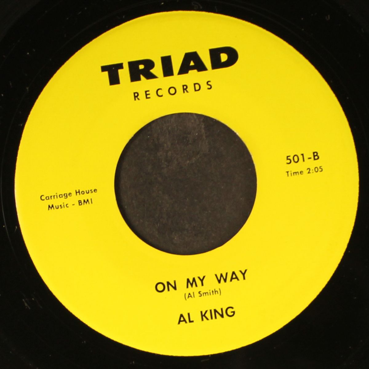 on my way / reconsider baby by AL KING