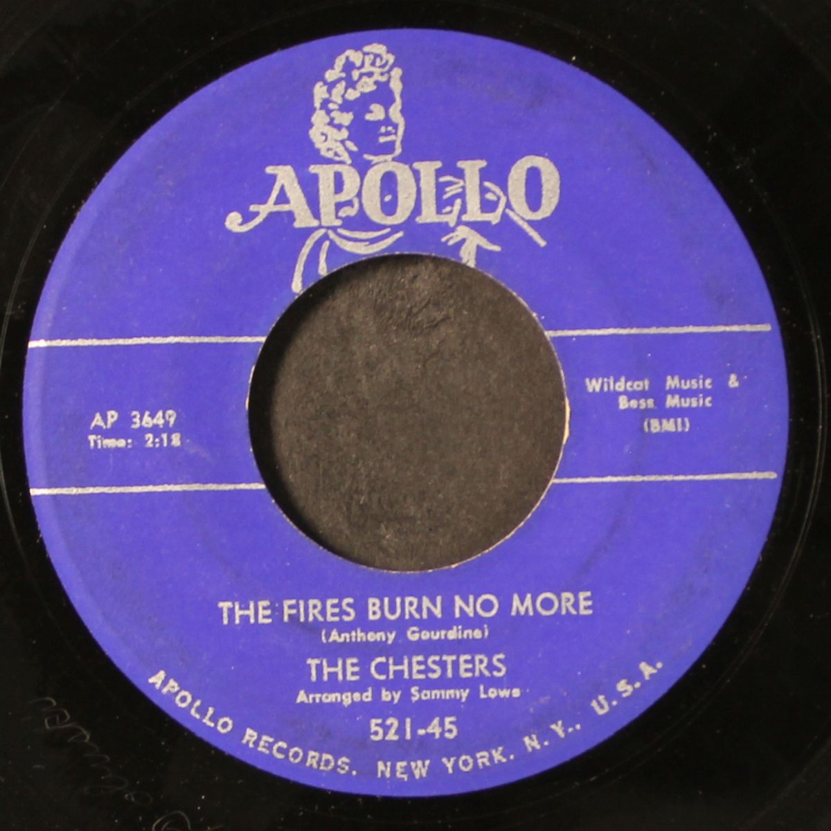 the fires burn no more / lift up your head by CHESTERS