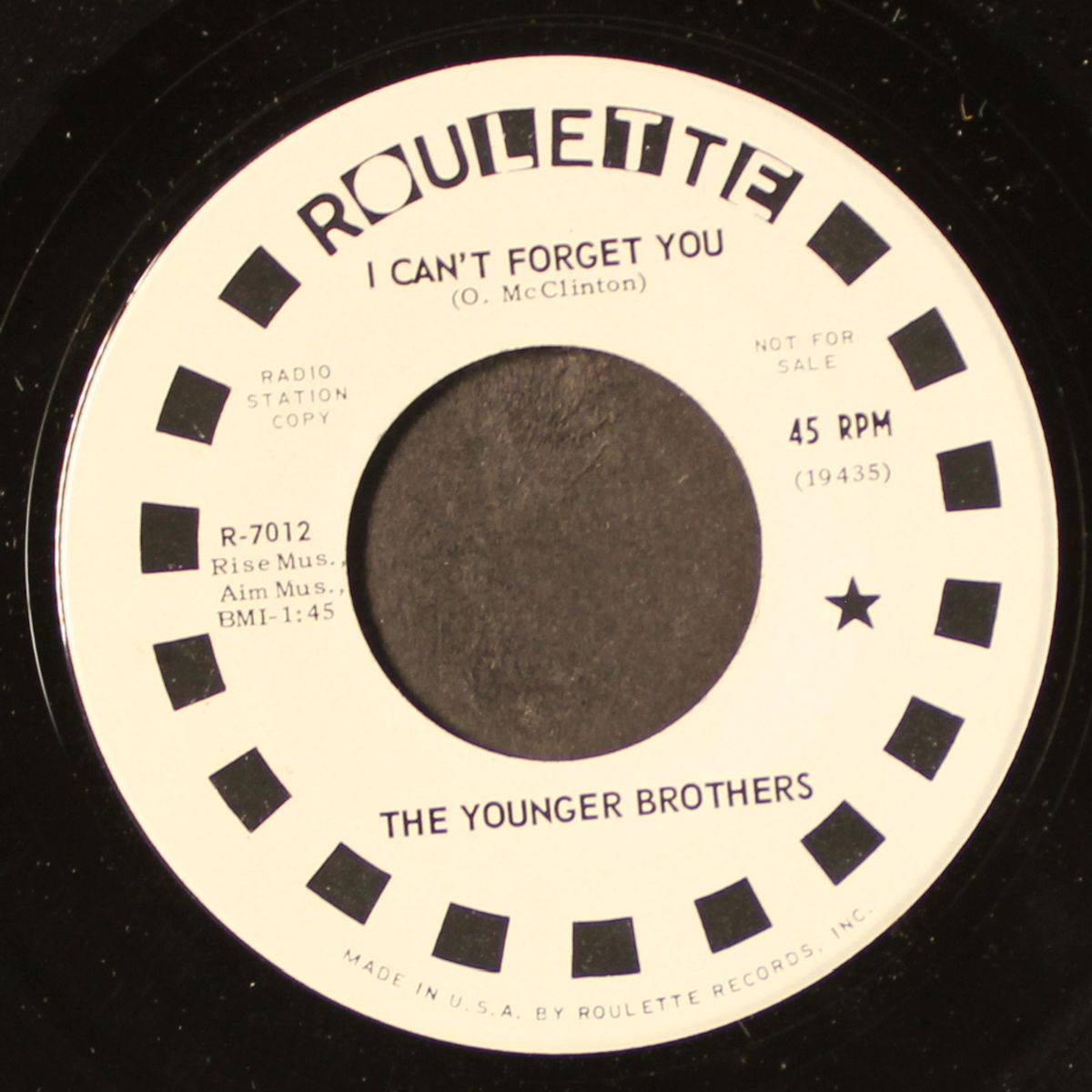 such a groovy day / i can't forget you by YOUNGER BROTHERS