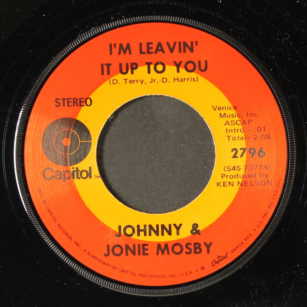 if it's left up to me by JOHNNY & JONIE MOSBY