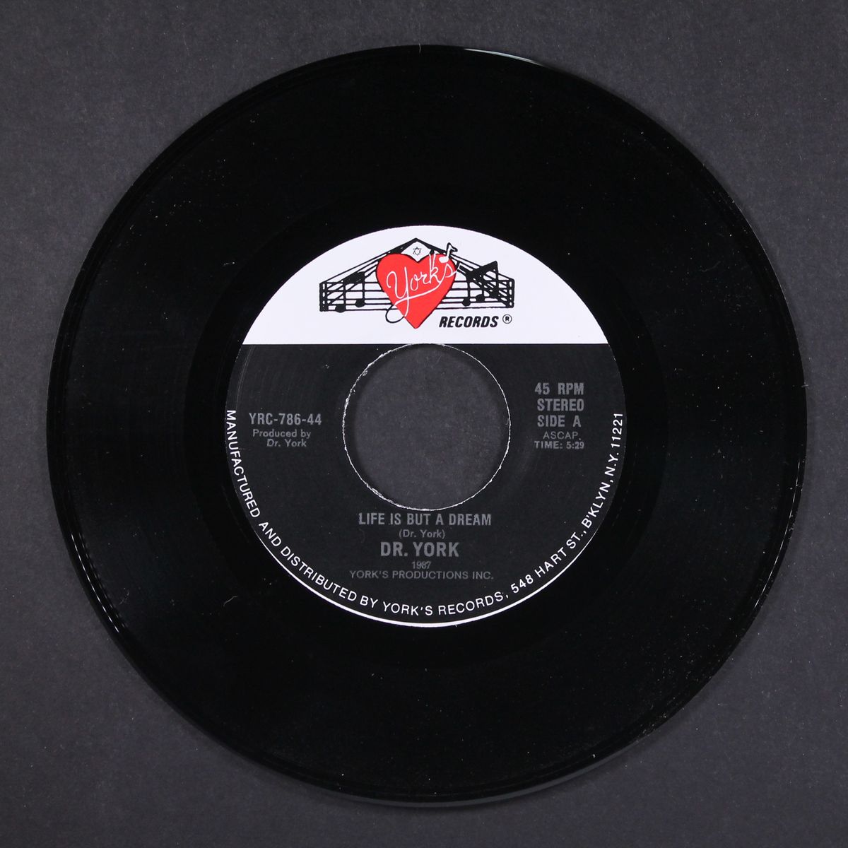 life is but a dream / you played the fool by DR. YORK