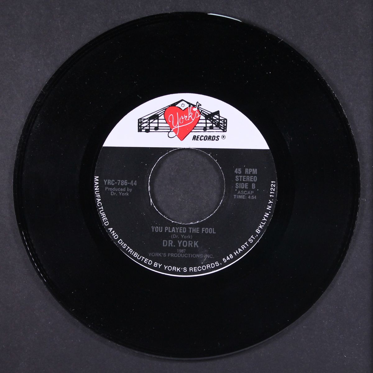 life is but a dream / you played the fool by DR. YORK