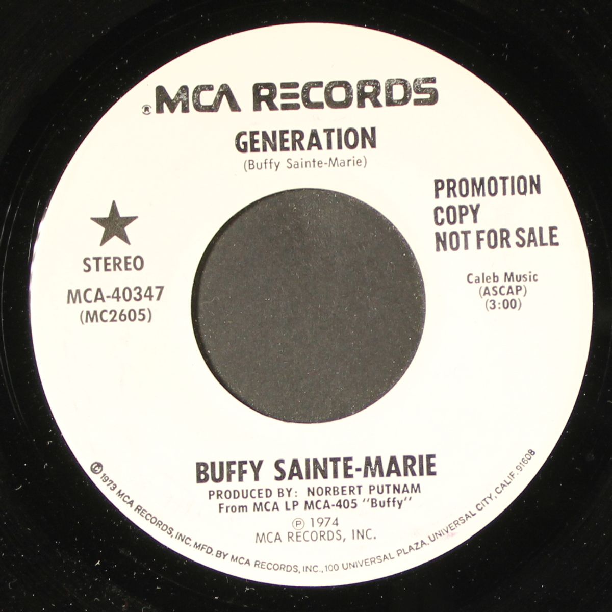 generation / mono by BUFFY SAINTE-MARIE