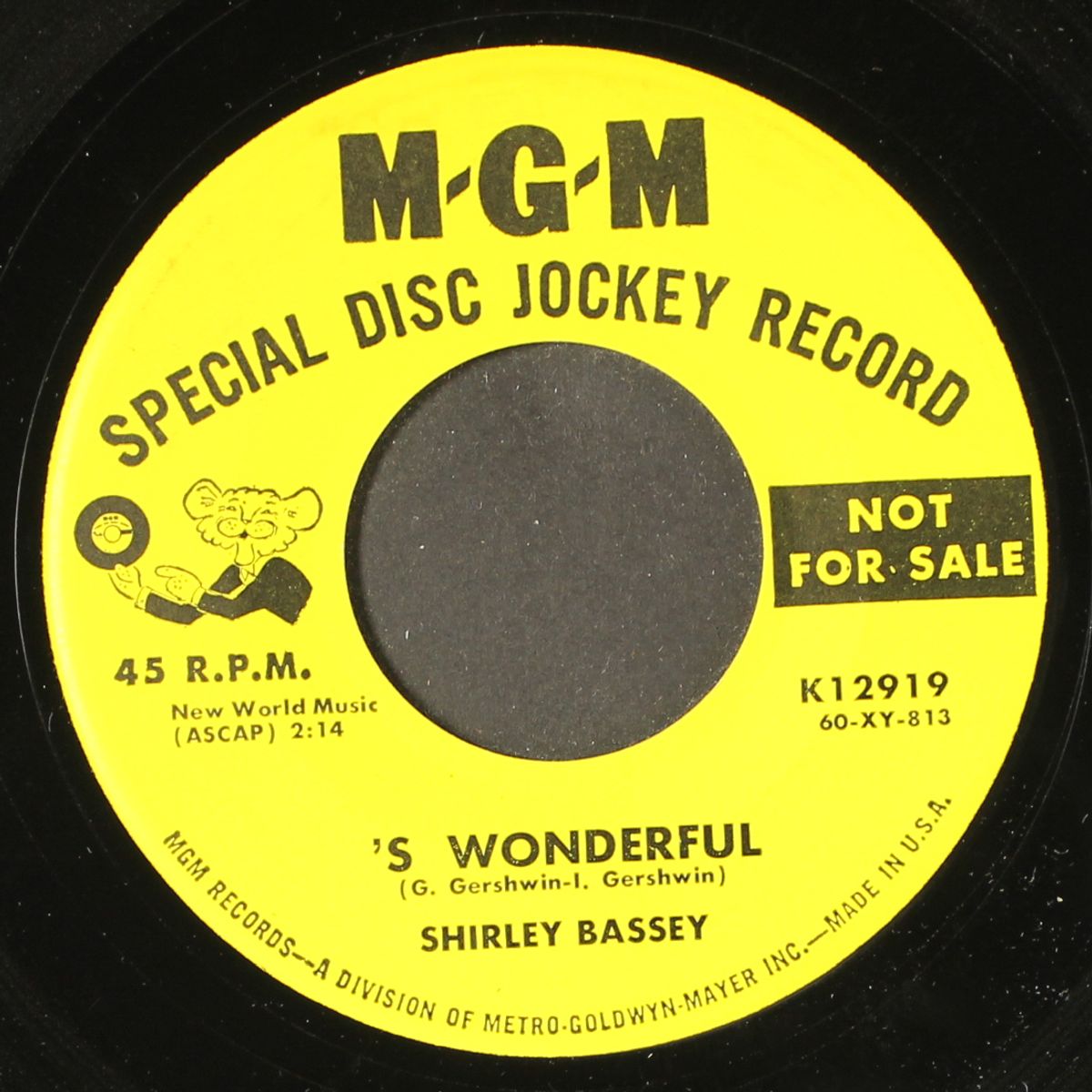 the party's over / 's wonderful by SHIRLEY BASSEY