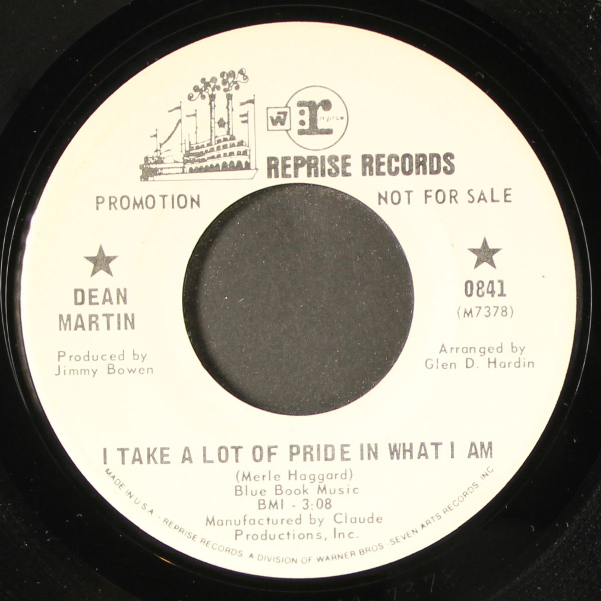 i take a lot of pride in what i am / drowning in my tears by DEAN MARTIN