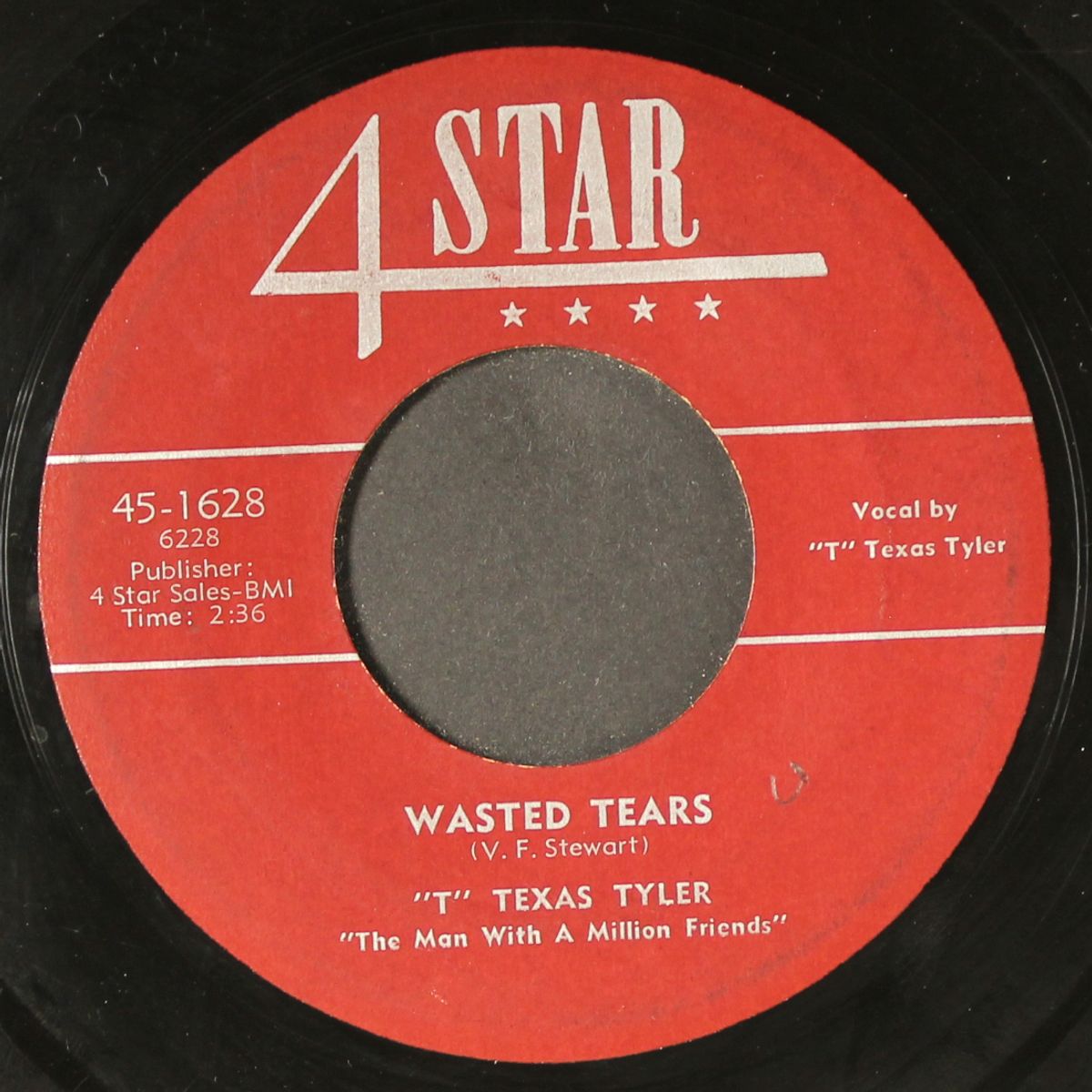 let's fly away / wasted tears by T. TEXAS TYLER
