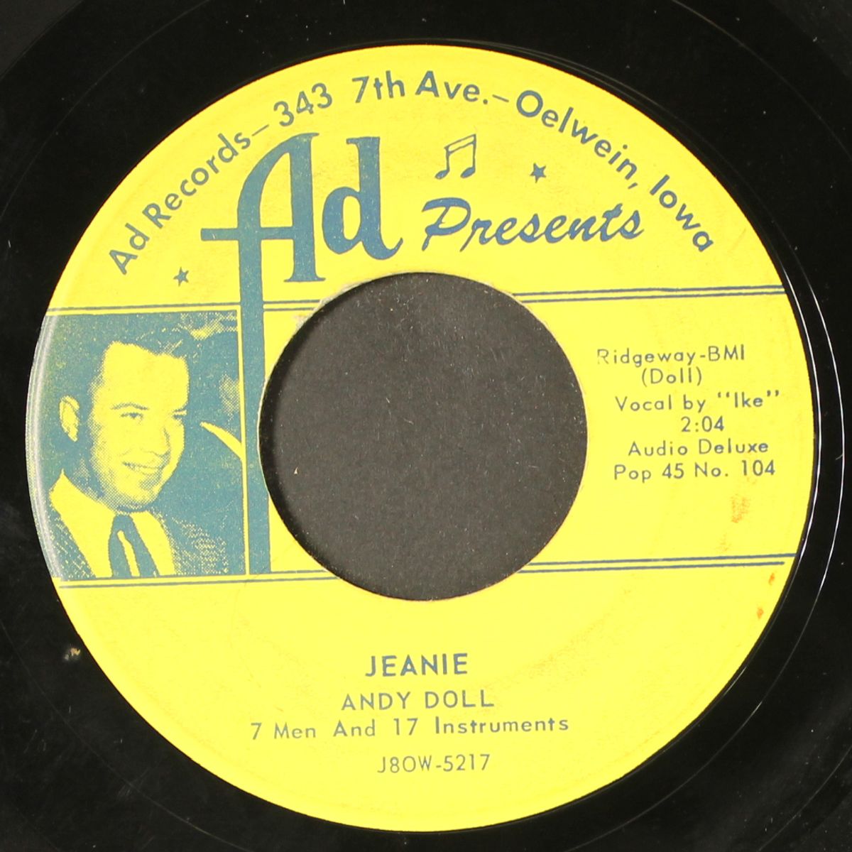 jeanie / have i lived by ANDY DOLL