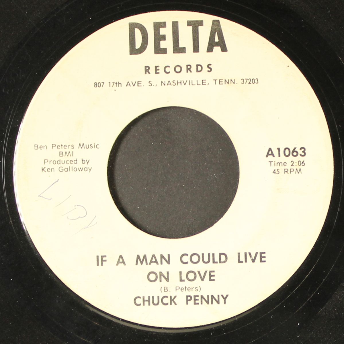a little bit of money makes a whole lot of change / if a man could live on love by CHUCK PENNY