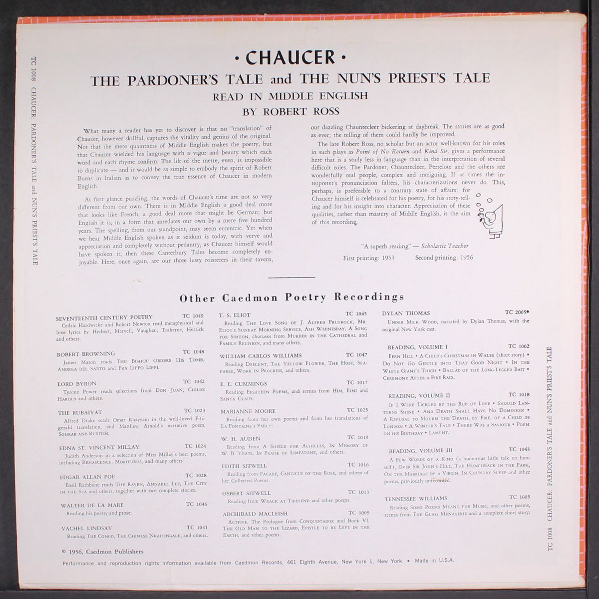 chaucer's canterbury tales by ROBERT ROSS