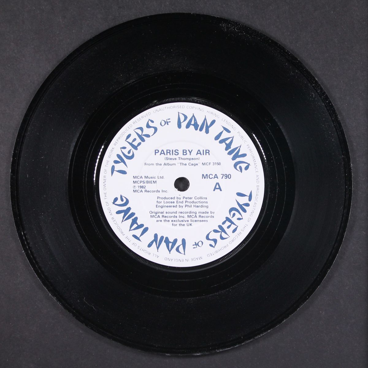 paris by air / love's a lie by TYGERS OF PAN TANG