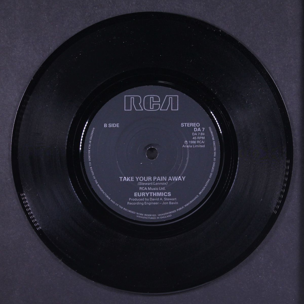 when tomorrow comes by EURYTHMICS