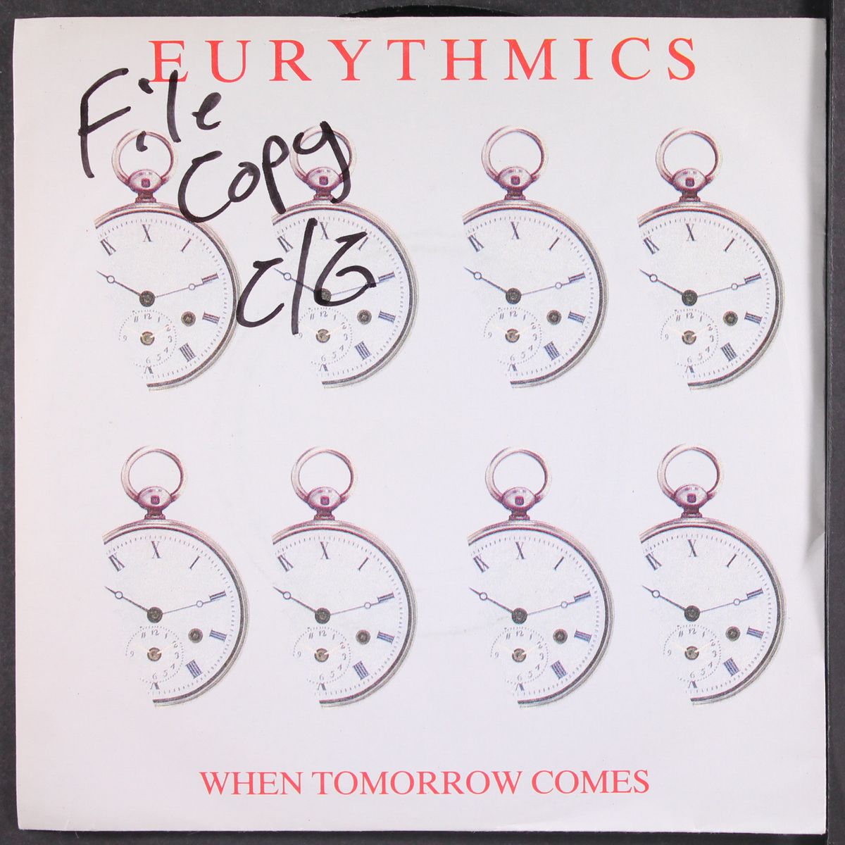 when tomorrow comes by EURYTHMICS