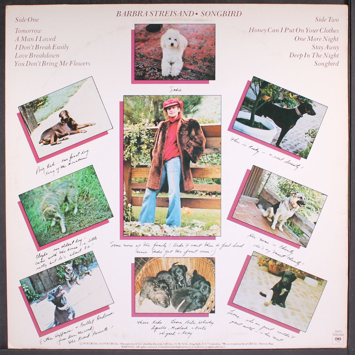 songbird by BARBRA STREISAND