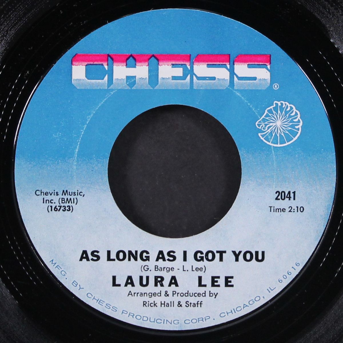 as long as i got you / a man with some backbone by LAURA LEE