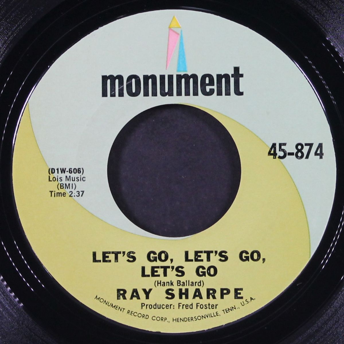 it's too cold / let's go, let's go, let's go by RAY SHARPE