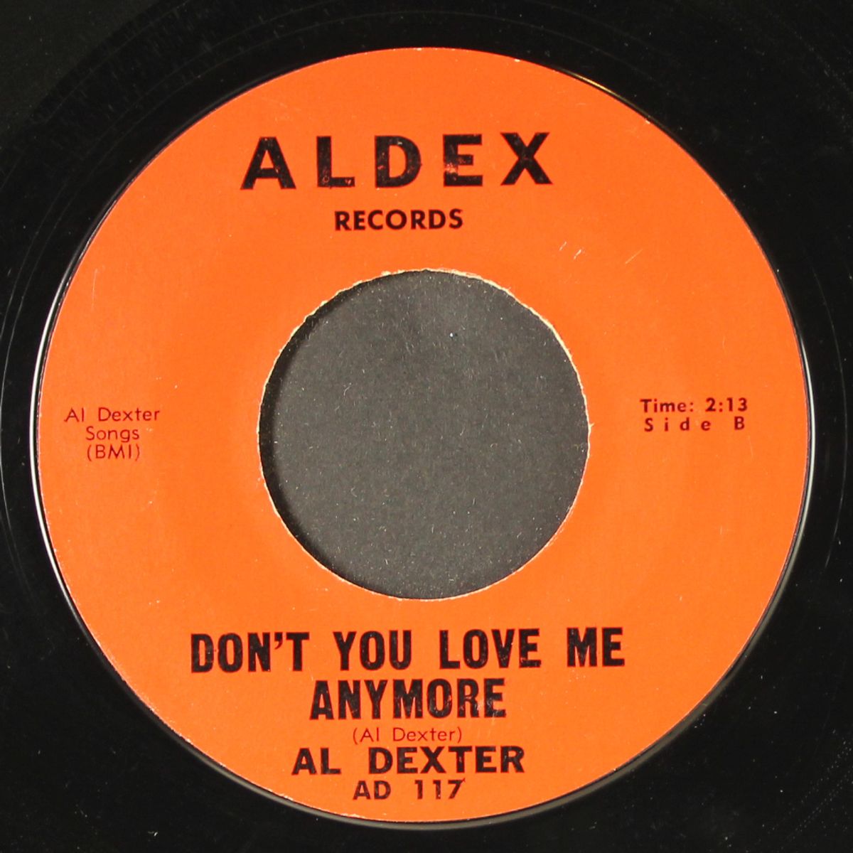 bye, bye blue eyes / don't you love me anymore by AL DEXTER