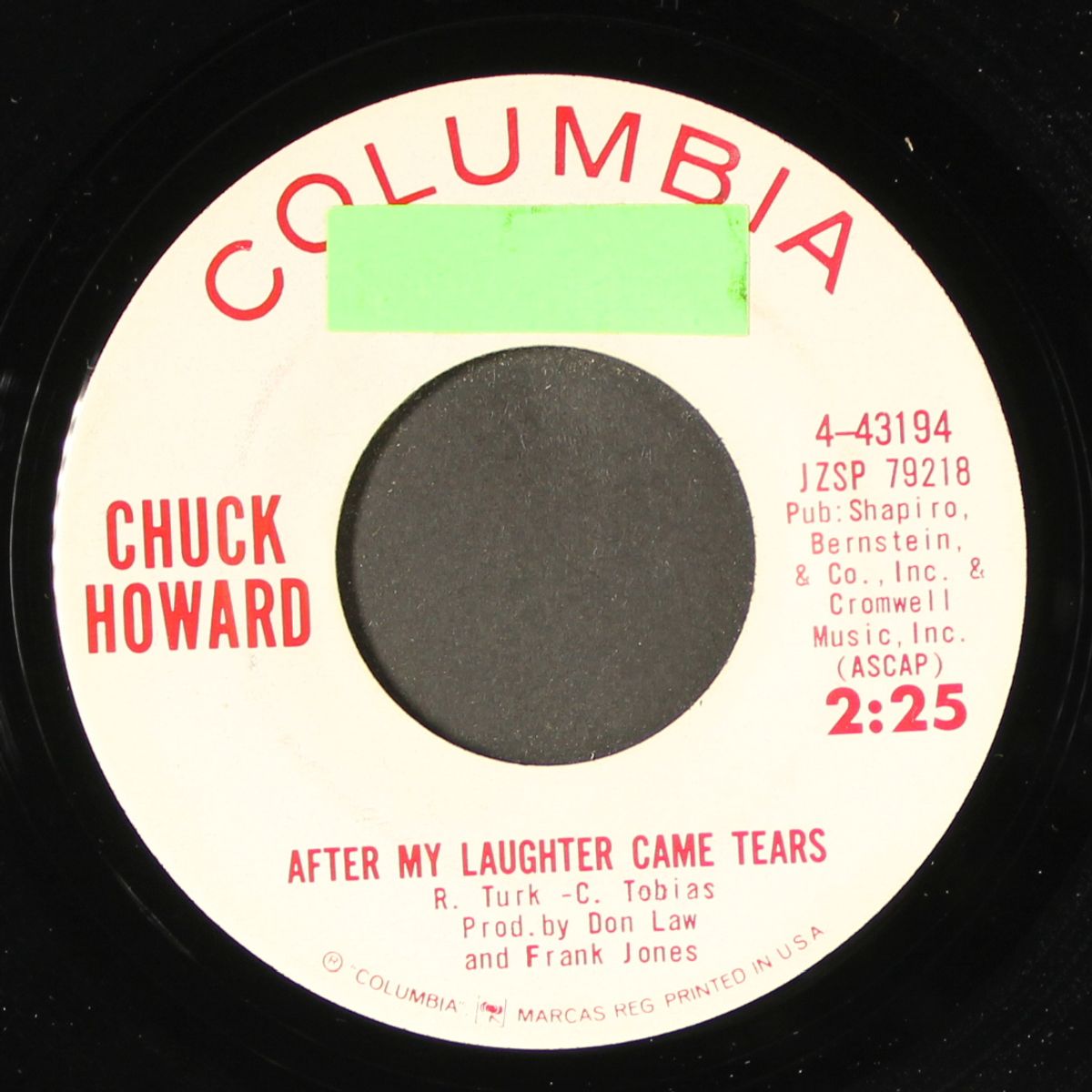 i hope you hear sad songs by CHUCK HOWARD