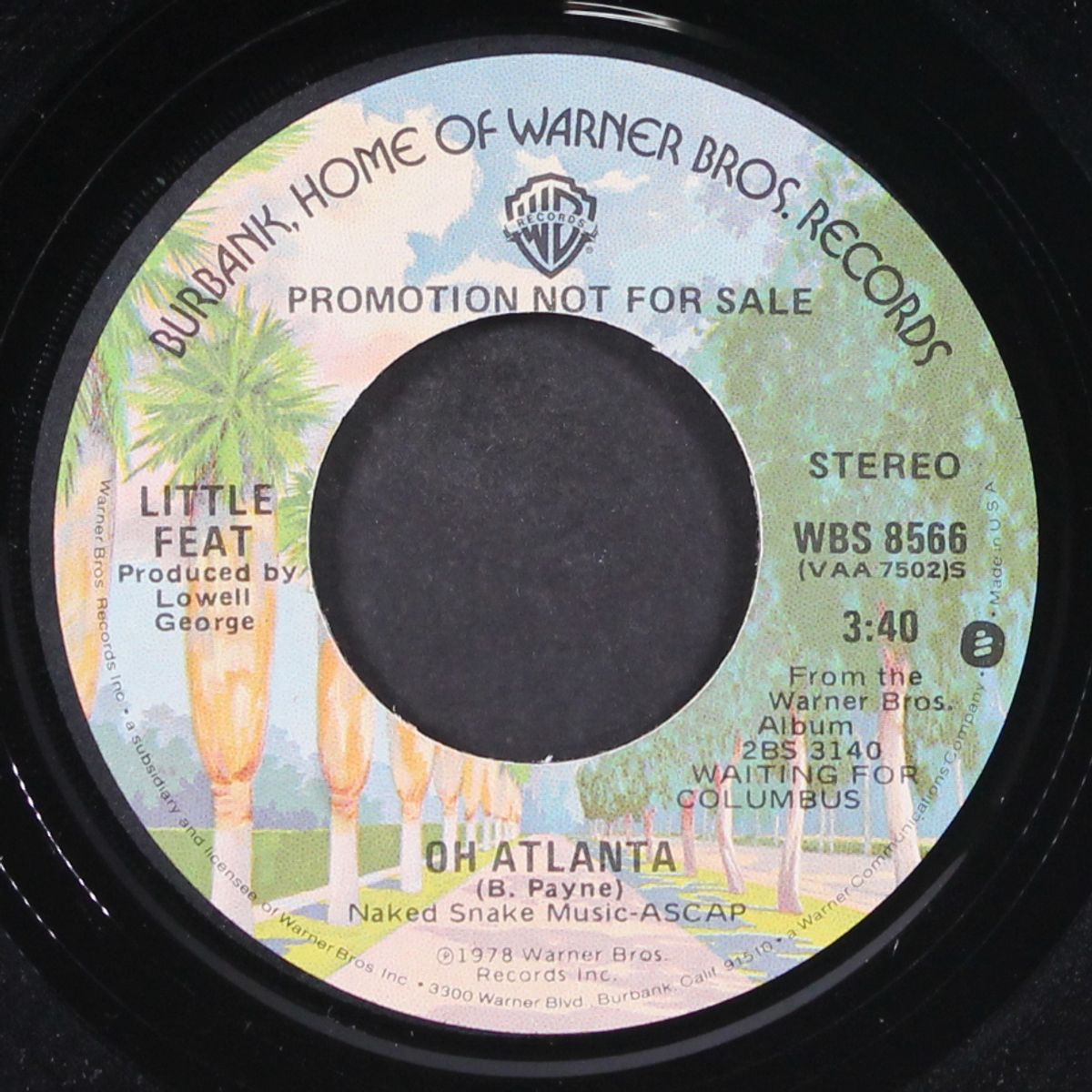 oh atlanta / mono by LITTLE FEAT