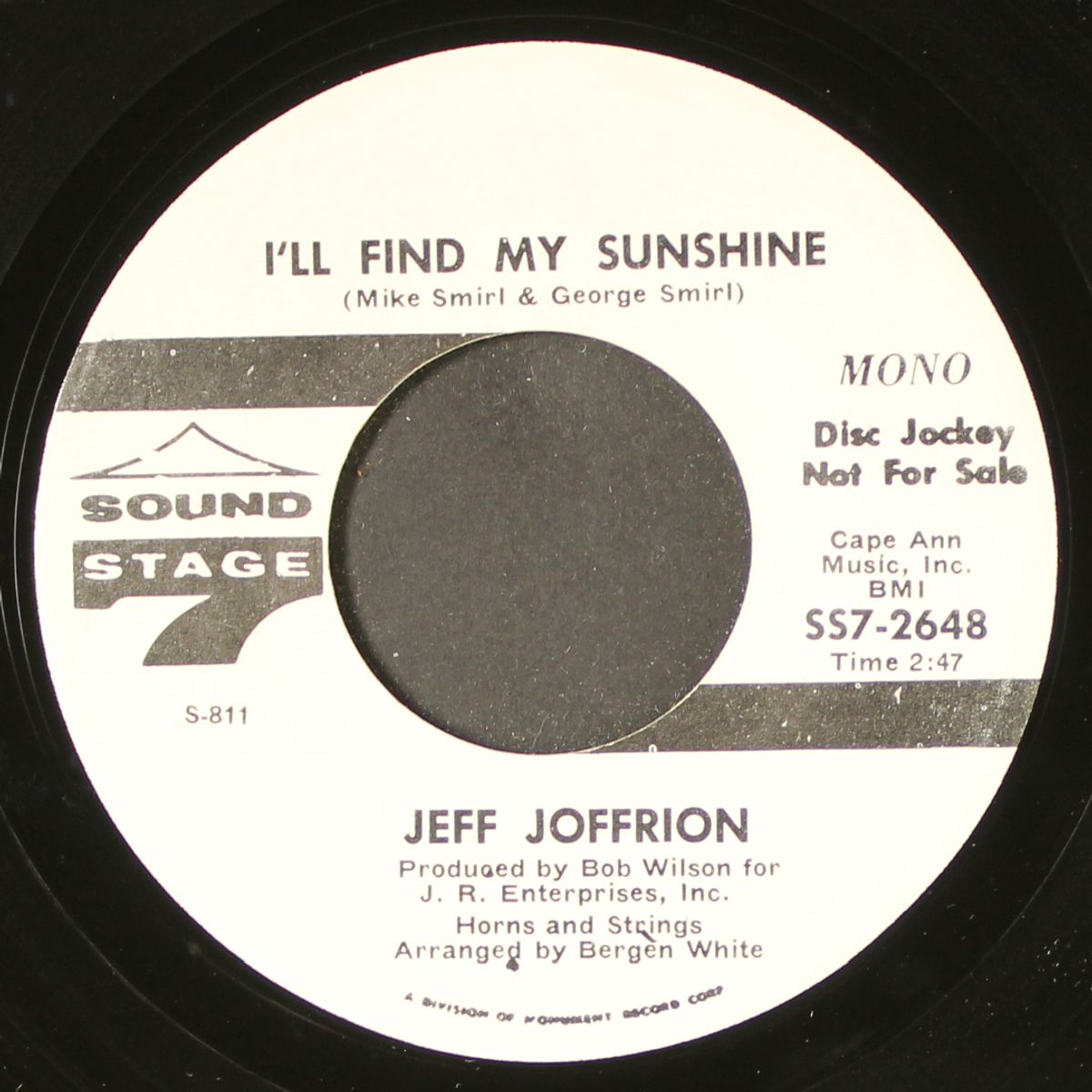 i got a reason / i'll find my sunshine by JEFF JOFFRION