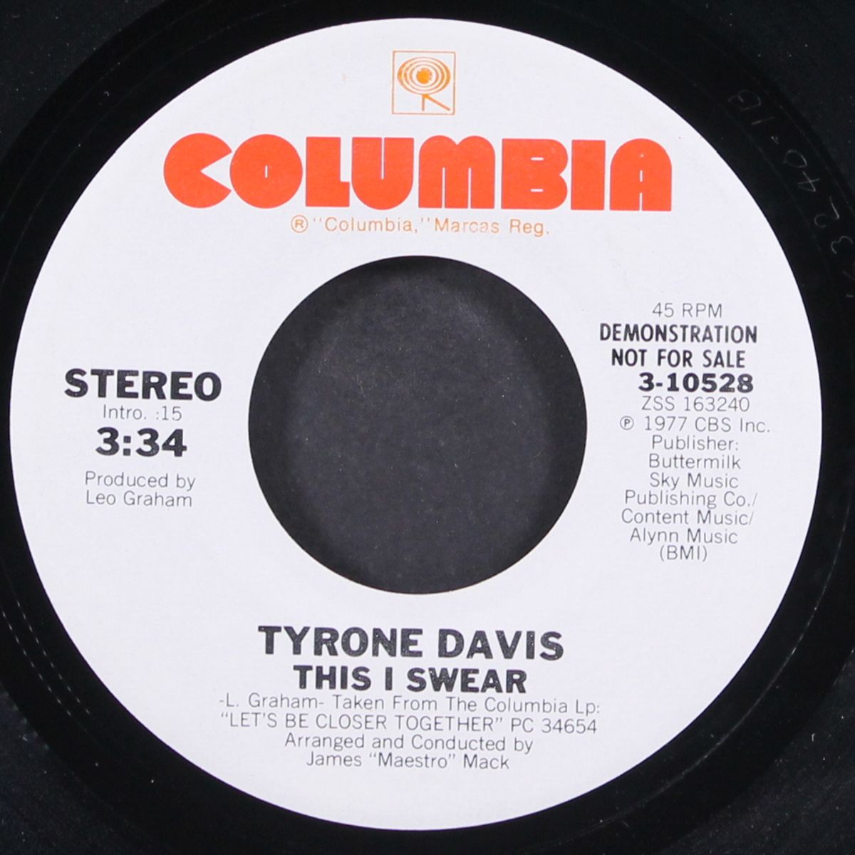 this i swear / mono by TYRONE DAVIS