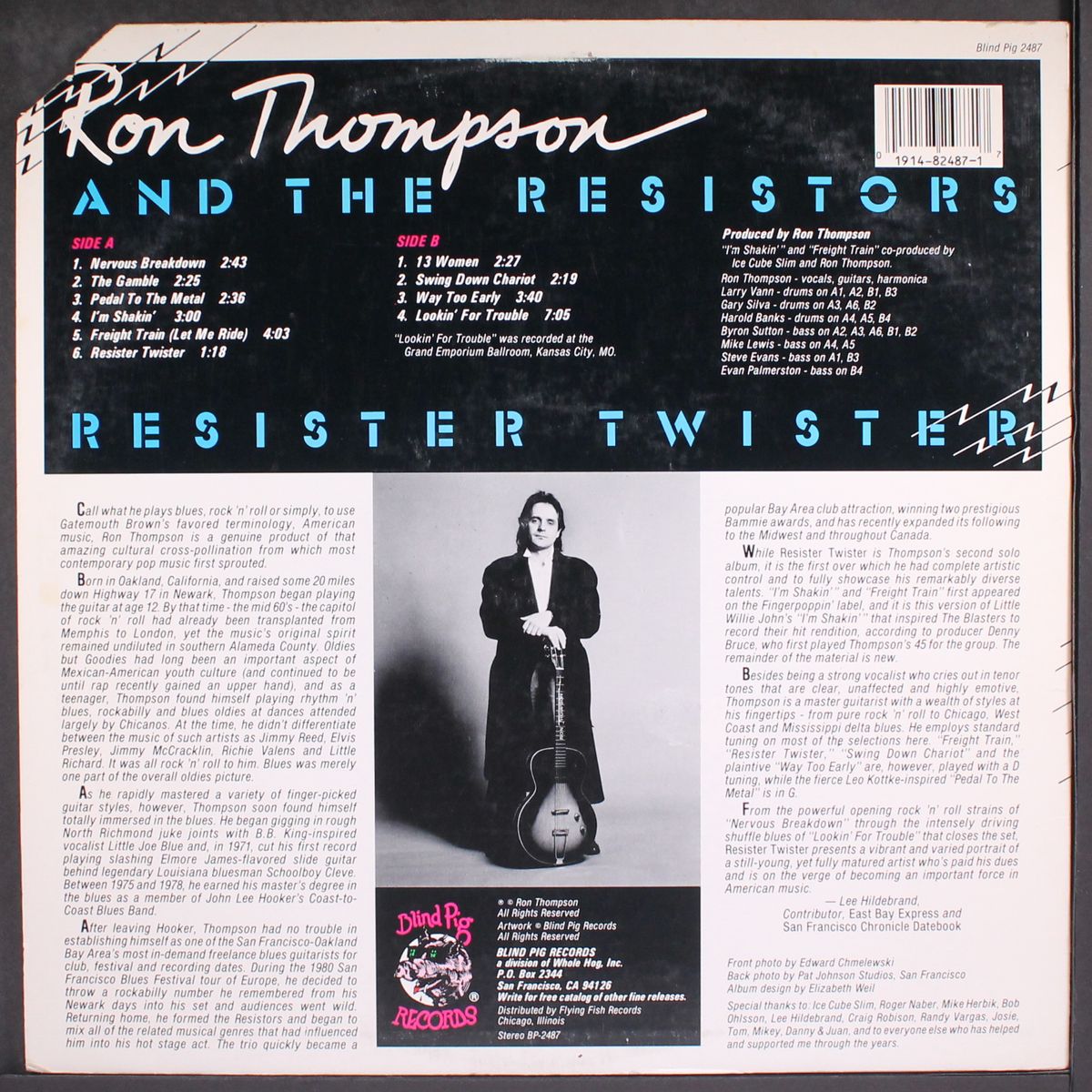 resister twister by RON THOMPSON & RESISTORS