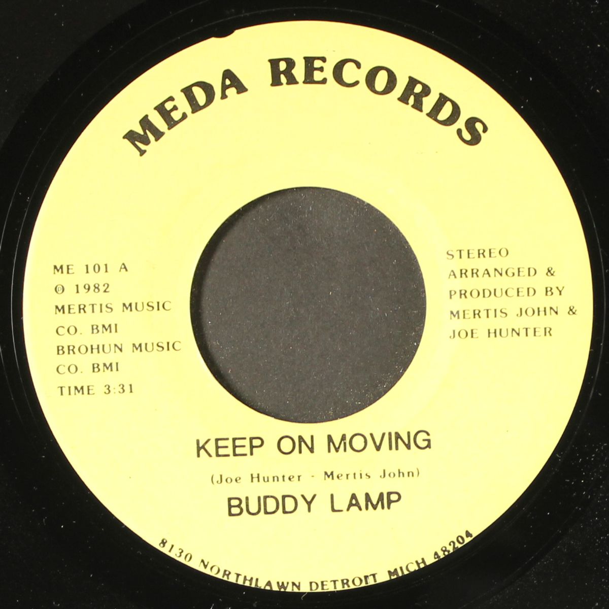 keep on moving / land of plenty by BUDDY LAMP