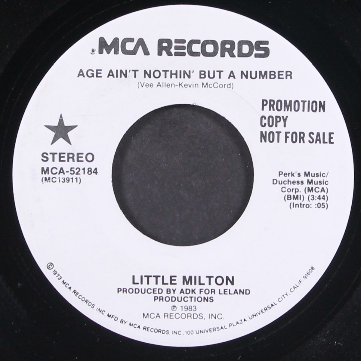age ain't nothin' but a number / same by LITTLE MILTON