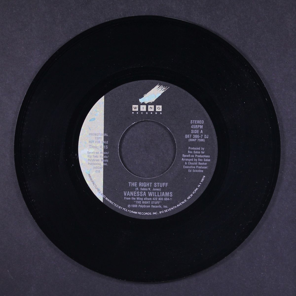the right stuff by VANESSA WILLIAMS