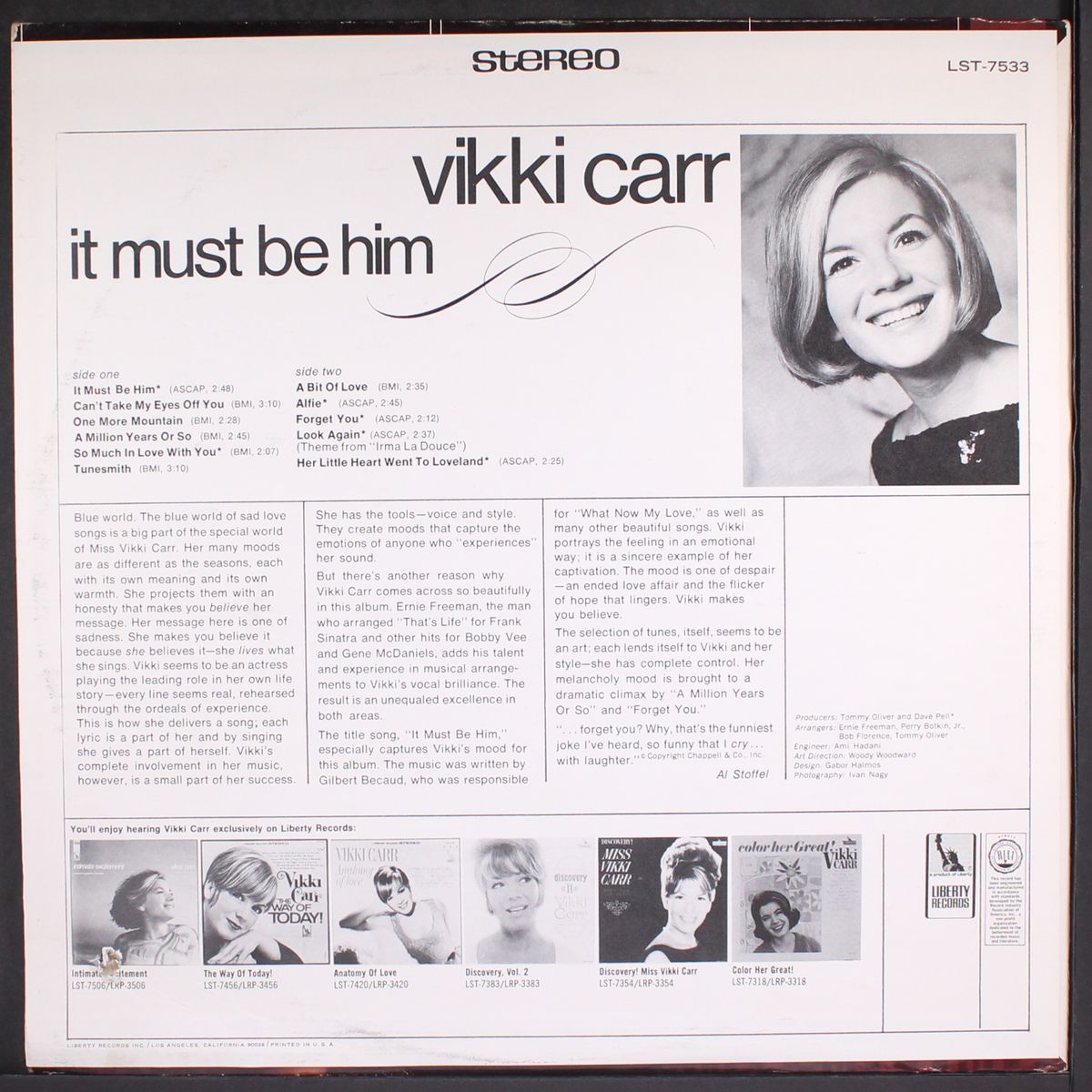 it must be him by VIKKI CARR