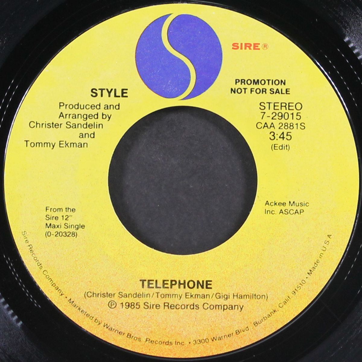 telephone / same by STYLE