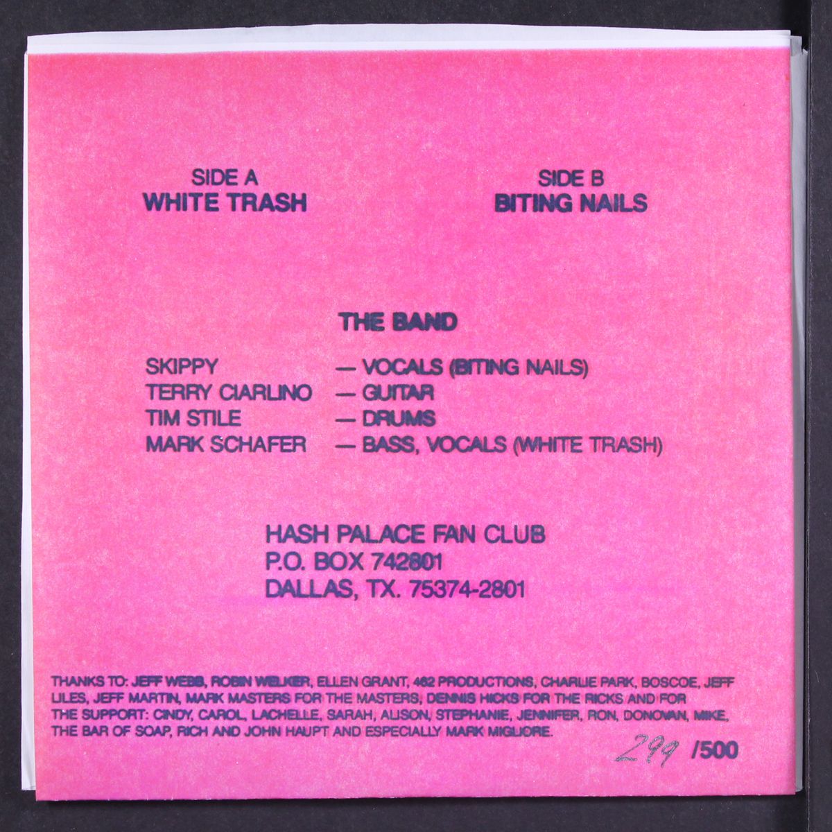 white trash / biting nails by HASH PALACE