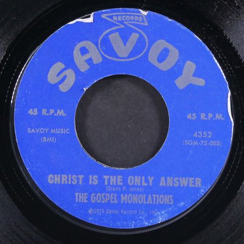 GOSPEL MONOLATIONS