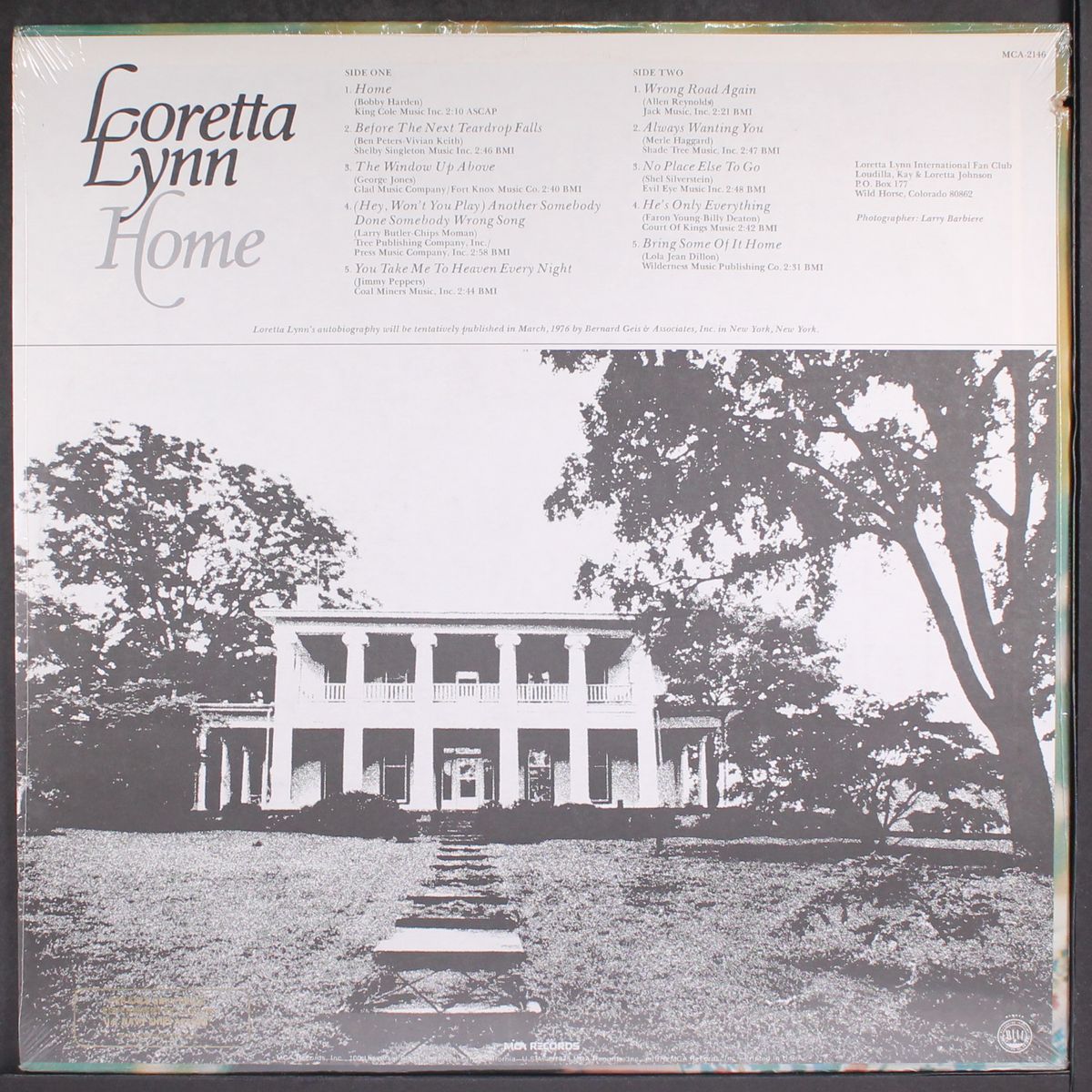 home by LORETTA LYNN