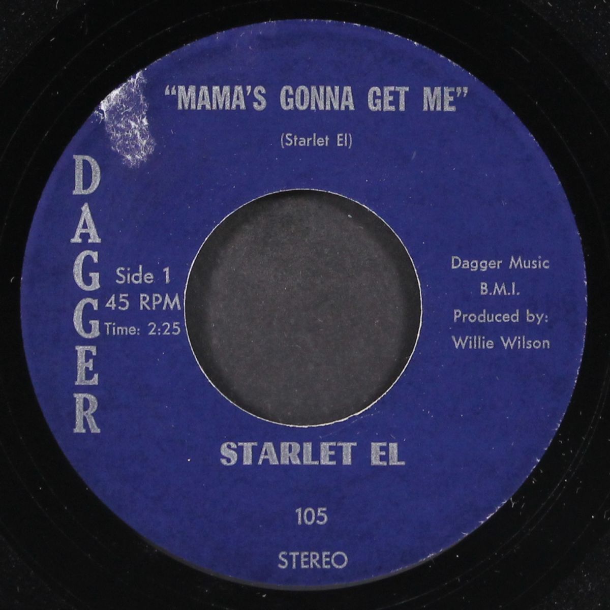 mama's gonna get me / i saw a star by STARLET EL