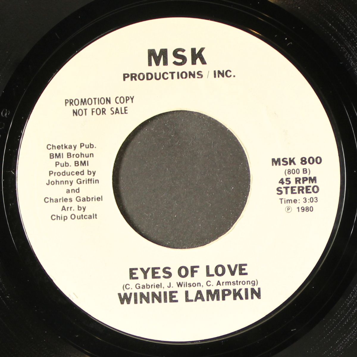lucky lady / eyes of love by WINNIE LAMPKIN