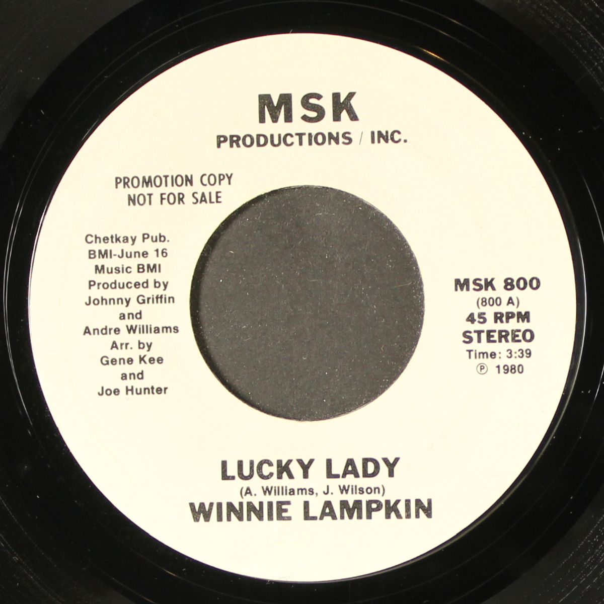 lucky lady / eyes of love by WINNIE LAMPKIN