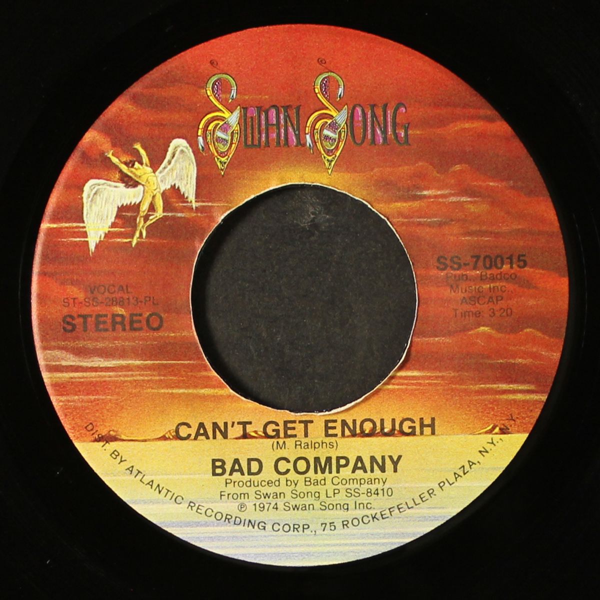 can't get enough / little miss fortune by BAD COMPANY