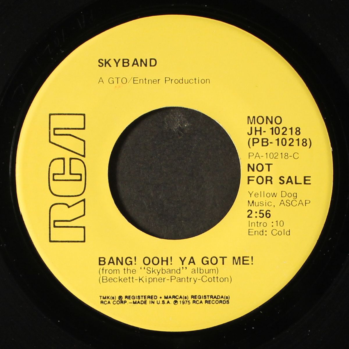 bang! ooh! ya got me! / mono by SKYBAND