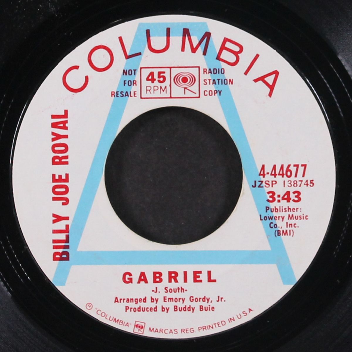 gabriel by BILLY JOE ROYAL