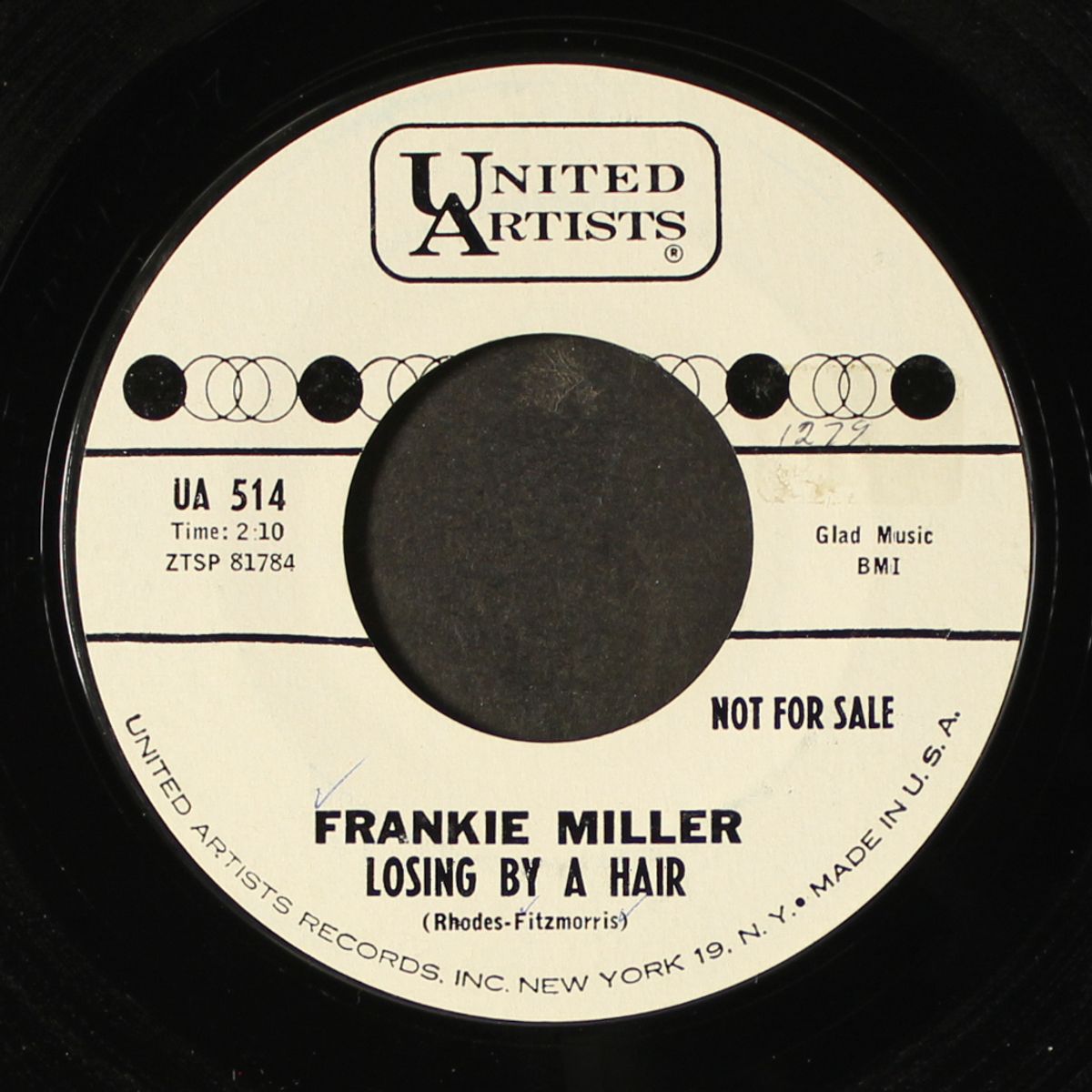losing by a hair by FRANKIE MILLER